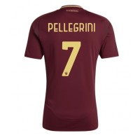 Maglia Calcio AS Roma Lorenzo Pellegrini #7 Prima Divisa 2024-25 Manica Corta